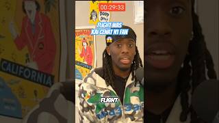 No way flight was the first fan to react to Kai Cenat 😱 interview flight kaicenatstream [upl. by Atsejam]