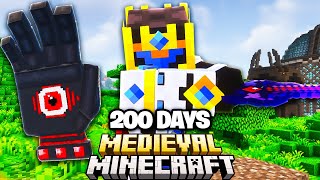 I Survived 200 Days In Medieval Minecraft FULL MOVIE [upl. by Ennagrom96]