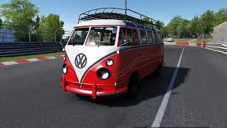 vw splitty type2 tuned ks nordschleife reverse 2024 11 25 [upl. by Lilly]