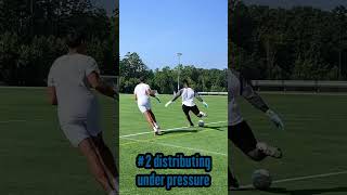 The Best Goalkeeper Training  4 tips for goalkeeper distribution [upl. by Araihc]