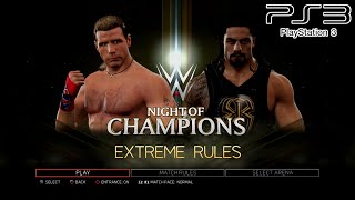 WWE 2K17 PS3  Shawn Michaels VS Roman Reigns  Extreme Rules 2KmClassic [upl. by Anissa471]