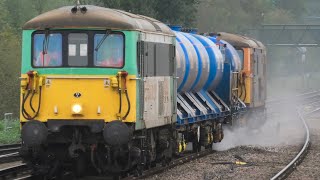 Ex Southern 73202  73212 On RHTT Passes Paddock Wood For Tonbridge On 3W01  24th September 2024 [upl. by Sachiko]