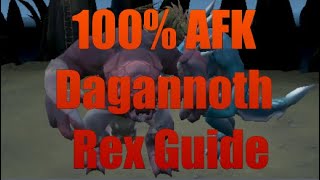 How To 100 Afk Dagannoth Rex Guide For MASSIVE BANK [upl. by Rici]