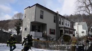 Dwelling Fire  Girardville PA  01062018 [upl. by Nnyladnarb]