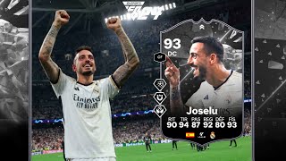 EL REVULSIVO PERFECTO REVIEW JOSELU SHOWDOWN SBC 93 EN ESPAÑOL EA FC 24 UT [upl. by Lerud118]