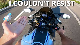 YAMAHA R1M First Ride Since The Crash [upl. by Atilek]