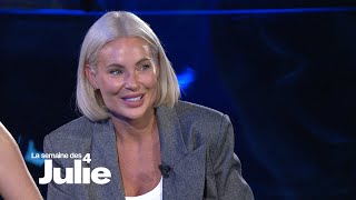 Pour la première fois à la télévision Cassandra Loignon  La semaine des 4 Julie [upl. by Sanborne]