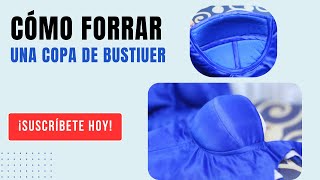 Cómo hacer copas de brasier [upl. by Siravrat]