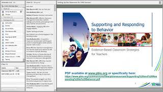 Setting Up the PBIS Classroom for Success [upl. by Anyaled]