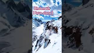 Main Bhola parvat ka tu Rani Mehala ke ❤️😘🧿💫 Bholenath A love storytrending song  shivytshort [upl. by Felicdad]