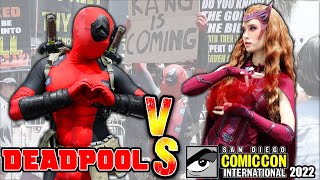 Deadpool vs San Diego ComicCon 2022 [upl. by Anirtep]