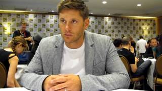 Supernaturals Jensen Ackles Interview ComicCon 2012 Press Room [upl. by Desta]