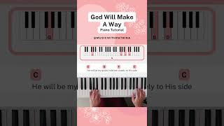 God Will Make A Way Part 2  Easy Piano Tutorial [upl. by Keller]