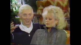 Jackie Collins Interviews Aaron amp Candy Spelling on Entertainmanet Tonight 1986 [upl. by Akeinahs]