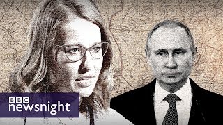 Russia’s ‘fake’ election  BBC Newsnight [upl. by Nitnert]