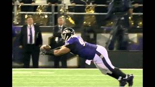 Ravens Haloti Ngata Gets Diving Interception to Seal Win vs Steelers [upl. by Mireille830]