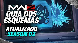 Guia FÁCIL dos ESQUEMAS de CRIAÇÃO do jogo BASE até SEASON 02 no MWZ Call of Duty MW3 Zombies [upl. by Notpmah]