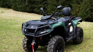 All new Canam Outlander PRO MAX HD7 with new G3L platform showtime [upl. by Aric]