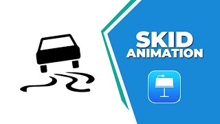 How to add skid Animation in Apple keynote [upl. by Orwin675]