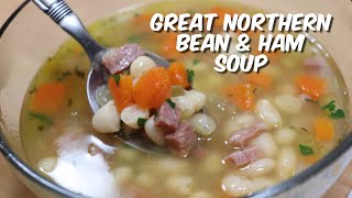 Great Northern Bean amp Ham Soup  Easy And Delicious Soup Recipe  MOLCS Easy Recipes [upl. by Leahcimsemaj607]