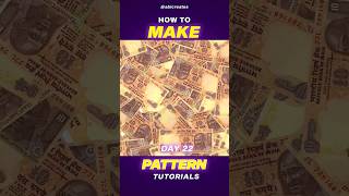 Easy Pattern Making 😎 photoshoptutorial graphicdesign shorts [upl. by Leynad]