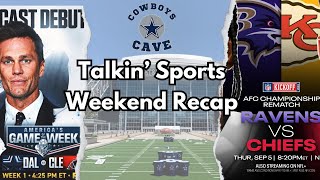 Talkin Sports  NBA Playoffs  NFL Schedule Release Cowboys at Browns Week 1 [upl. by Atorod]