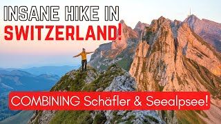 The Best Hikes in Switzerland COMBINING Schäfler Ridge amp Seealpsee [upl. by Atrahc905]