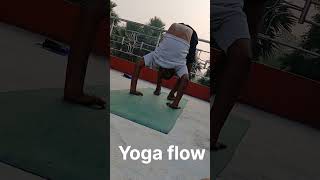 yoga flow yogaexcercise healingvedantyog trending viral shorts viralvideoyogavideo yogasan [upl. by Berneta694]