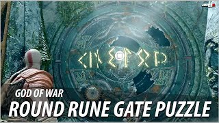 Path to the Mountain Puzzle Guide Unlocking the Rune Door and Sand Bowl Walkthrough in God of War [upl. by Htebzil777]