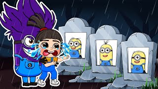 No Way Minions please come back The Minions Purle attack  Minions and friends story animation [upl. by Neumeyer]