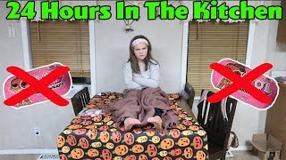 24 Hours In The Kitchen With No LOL Dolls 24 Hour Overnight Challenge With No LOL Dolls [upl. by Ydal]