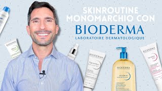 ROUTINE DI SKINCARE MONOMARCHIO CON BIODERMA [upl. by Shaer]