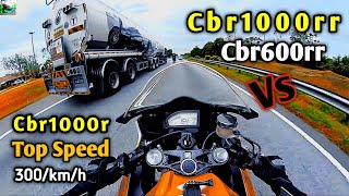 Cbr600rr Vs Cbr1000rr  Cbr1000rr Top Speed  Cbr600rr Top Speed  Cbr600rr  cbr [upl. by Ordnaxela790]