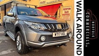 Walk around video for a Mitsubishi L200 Double Cab DID 178 Barbarian 4WD [upl. by Annohsat]