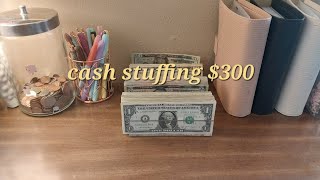 low income Family cash stuffing 300 [upl. by Elijah]