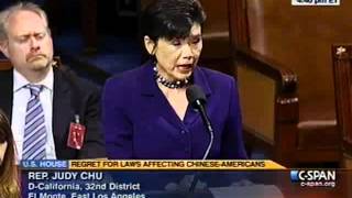 Rep Chu Speaks in Support of Resolution of Regret for Chinese Exclusion Act [upl. by Markiv]