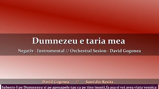 Dumnezeu e taria mea  Negativ David Gogonea [upl. by Rafaelof11]