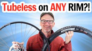 Can You Put a Tubeless Tire on a Standard Bike Rim Heres the Answer [upl. by Mark]