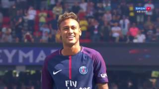 APRESENTAÇÃO OFICIAL DE NEYMAR NO PSG 05082017 [upl. by Itch]