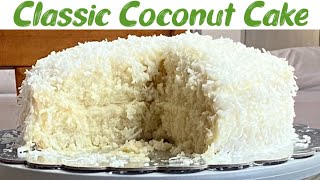 How To Make Coconut Cake  Coconut Cake Recipe [upl. by Ahtaga]