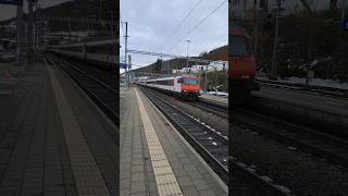 IR von Zürich HB nach Basel SBB in SteinSäckingen sbb cff ffs trainspotting shorts yt [upl. by Nov]