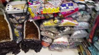 Gemstone shop at Textile Souk in Dubai محل الأحجار الكريمة في دبي [upl. by Aynatahs261]