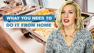 How To Start A Catering Business From Home [upl. by Otinauj]