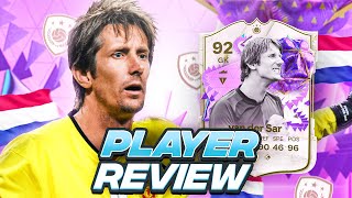 5⭐5⭐ 92 ULTIMATE BIRTHDAY ICON VAN DER SAR PLAYER REVIEW  FC 24 Ultimate Team [upl. by Airamana539]