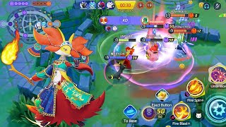 Delphox One of Mine Favourite Attacker  Pokemon Unite Clips [upl. by Halette65]