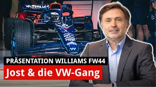 Launch amp Shakedown Wie viel VW steckt im 2022erWilliams [upl. by Opportuna]