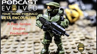 Mega Construx Halo Infinite  Zeta Halo Encounter  Mega Construx StopMotion [upl. by Dohsar]