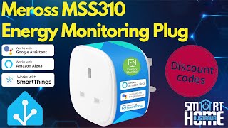 Meross MSS310 Energy Monitoring Plug [upl. by Roosnam]