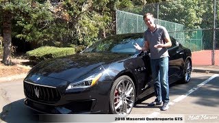 Review 2018 Maserati Quattroporte GTS [upl. by Oneg]