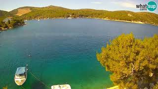 Hvar uvala Vela Garška  Live Cam Croatia [upl. by Jania]